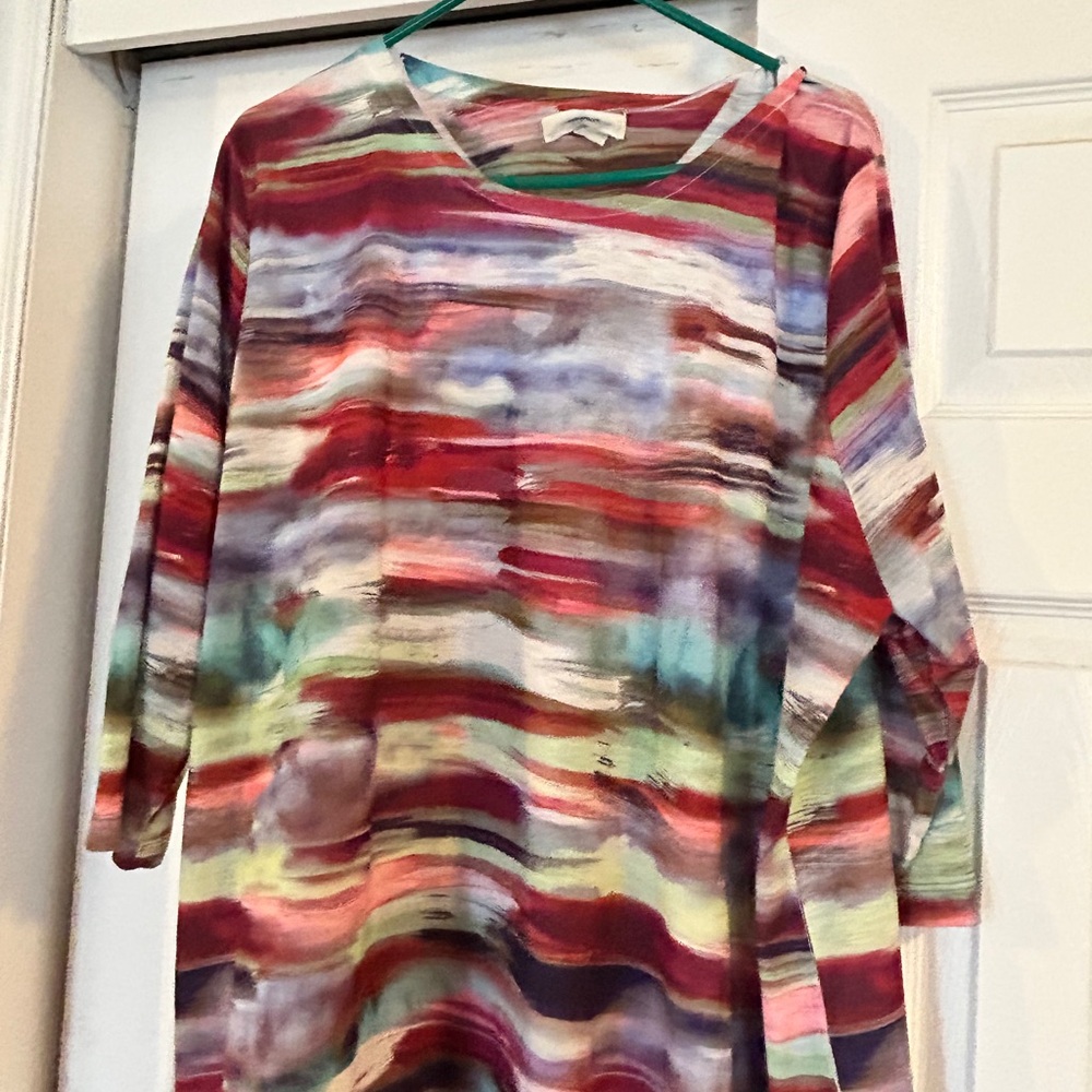 Colorful Striped Top